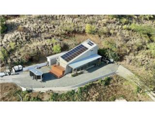 CULEBRA!! 2/2 Off the grid house with 4 acres