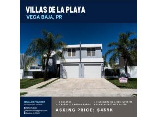 Lujosa Propiedad en Villas de la Playa $459K