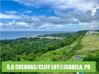 FINCA DE 5.8 CUERDAS, OCEAN VIEW, ISABELA,PR