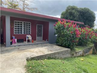 Utuado, Casa 4 hab. con buen solar 