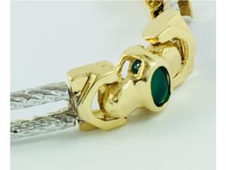 PULSERA CABUCHON  14KT