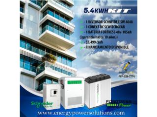 Battery Backup de 4kW para Apartamento, Puerto Rico