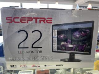 Sceptre computer monitor led 22in, Puerto Rico