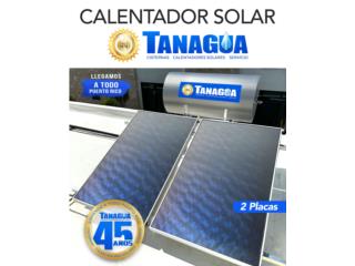 Calentador con dos placas, Puerto Rico