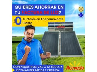 Calentador solar Premium Quality , Puerto Rico