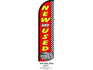 BANNER NEW AND USED TIRES 3 X 11.5