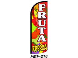 BANNER FRUTAS FRESCAS 3' x 11'5