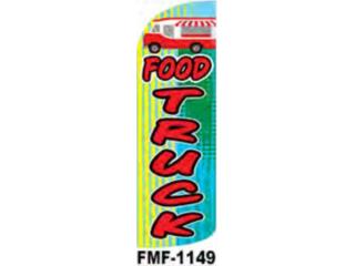 BANNER FOOD TRUCK 2.5 X 11.5 BLU/RD/GR