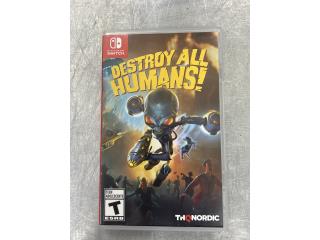 Juego Nintendo Switch Destroy All Humans , Puerto Rico