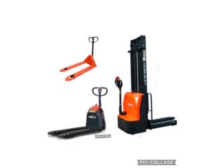 PALLET JACKS MANUAL,ELECTRIC Y STACKERS