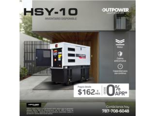 Generador Hipower Gama HSY-10 10KW, Puerto Rico