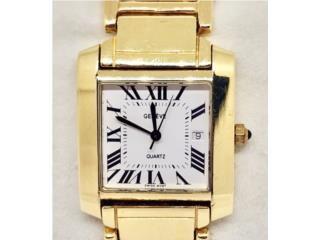 RELOJ GENEVE QUARTZ 14KT