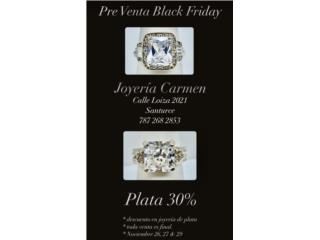 PRE VENTA BLACK FRIDAY JOYERIA PLATA