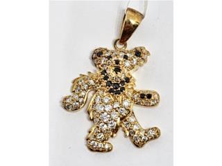 CHARM OSO BRILLANTES 18KT