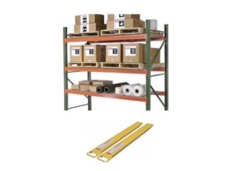 PALLETS RACKS COMERCIALES/EXTENCIONES