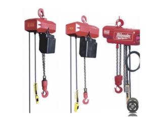 PATECAS ELECTRICAS DE CADENA 1,2,3 TON 