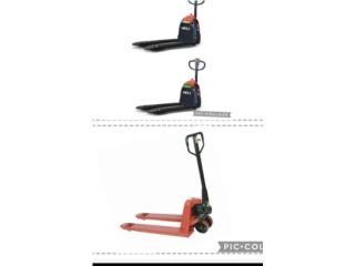 PALLET JACKS MANUALES Y ELECTRICOS 