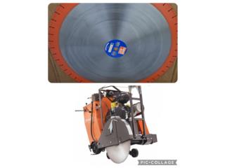 DISCOS 14,20,24,26,30” CONCRETE SAW