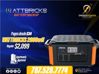 WATTBRICKS 2,000W, Puerto Rico