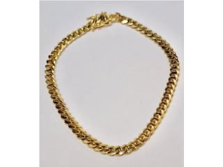 PULSERA CUBANA 14KT