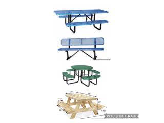 OUTDOOR PICNIC TABLES & BENCH