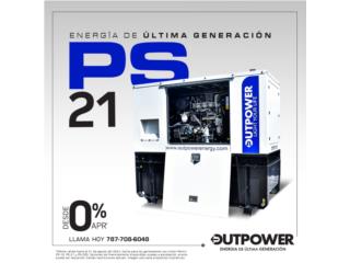 Generador para todo tu hogar PS21, Puerto Rico