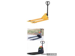 MANUAL/ELECTRIC PALLETS JACKS 