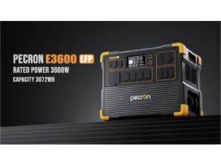 PECRON E3600LFP Expandable Portable Power, Puerto Rico