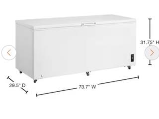 CHEST FREEZER FRIDAIRE 6’ 