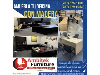 MUEBLES OFICINA EN MADERA, Puerto Rico