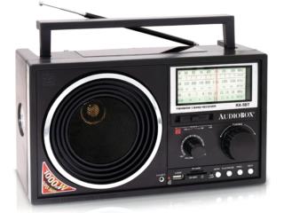 RADIO PORTATIL AUDIOBOX RX 5BT, Puerto Rico