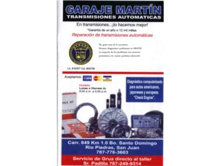 Garage Martin Powertrain Transmision Group - Reparacion Puerto Rico