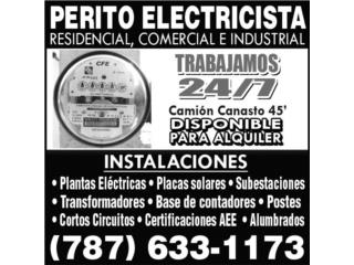 PERITO ELECTRICISTA  - Alquiler Puerto Rico