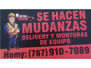 HOMY MUDANZAS DELIVERY SERVICE - Alquiler Puerto Rico