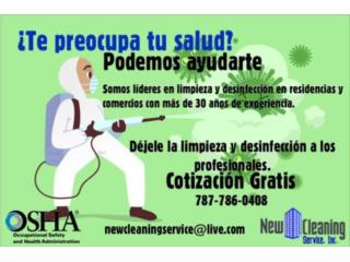 NEW CLEANING SERVICE - Mantenimiento Puerto Rico