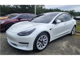 Tesla Modelo 3 LogRange 2022, Tesla Puerto Rico