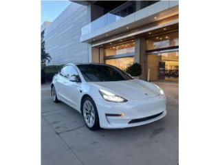 MODEL 3 // INTERIORES BLANCOS , Tesla Puerto Rico