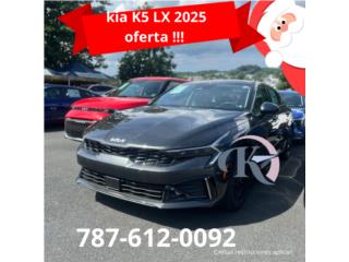 Kia k5 2025 LX oferta , Kia Puerto Rico