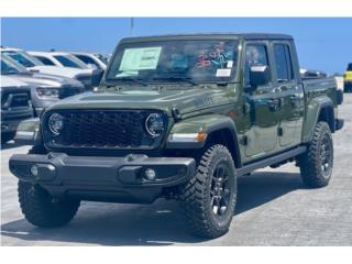JEEP GLADIATOR WILLYS 4X4 SARGE GREEN, Jeep Puerto Rico