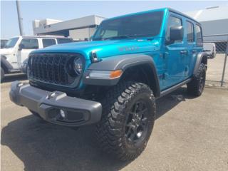 IMPORT WILLYS 4DR BIKINI BLUE ALPINE V6 4X4, Jeep Puerto Rico