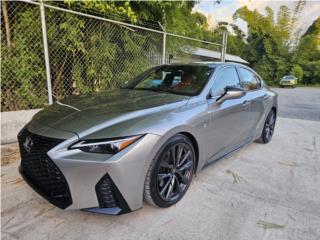 LEXUS IS 300 / F-SPORT / INT ROJOS, Lexus Puerto Rico