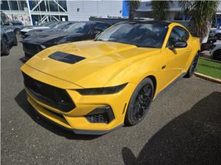 Ford Mustang 2024 GT yellow Splash, Ford Puerto Rico