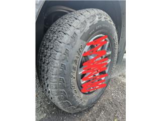 Gomas 255/70R17, Puerto Rico