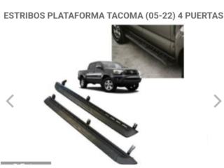 Estribos originales Toyota Tacoma 2005-2023, Puerto Rico