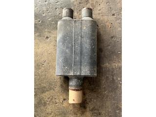 Muffler flow master 3in 2/5 out doble, Puerto Rico