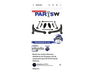Kit tren delantero Honda Odyssey 2004 en caja