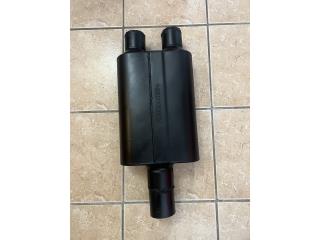 Flowmaster 3in 2.5 out doble salida, Puerto Rico