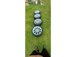 4 aros audi # 18 con gomas 600$ 600