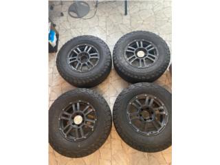 Aros 17x8 con detalles , Puerto Rico