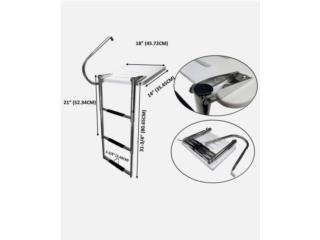 Platform Mount Telescopic 3 step ladder, Puerto Rico